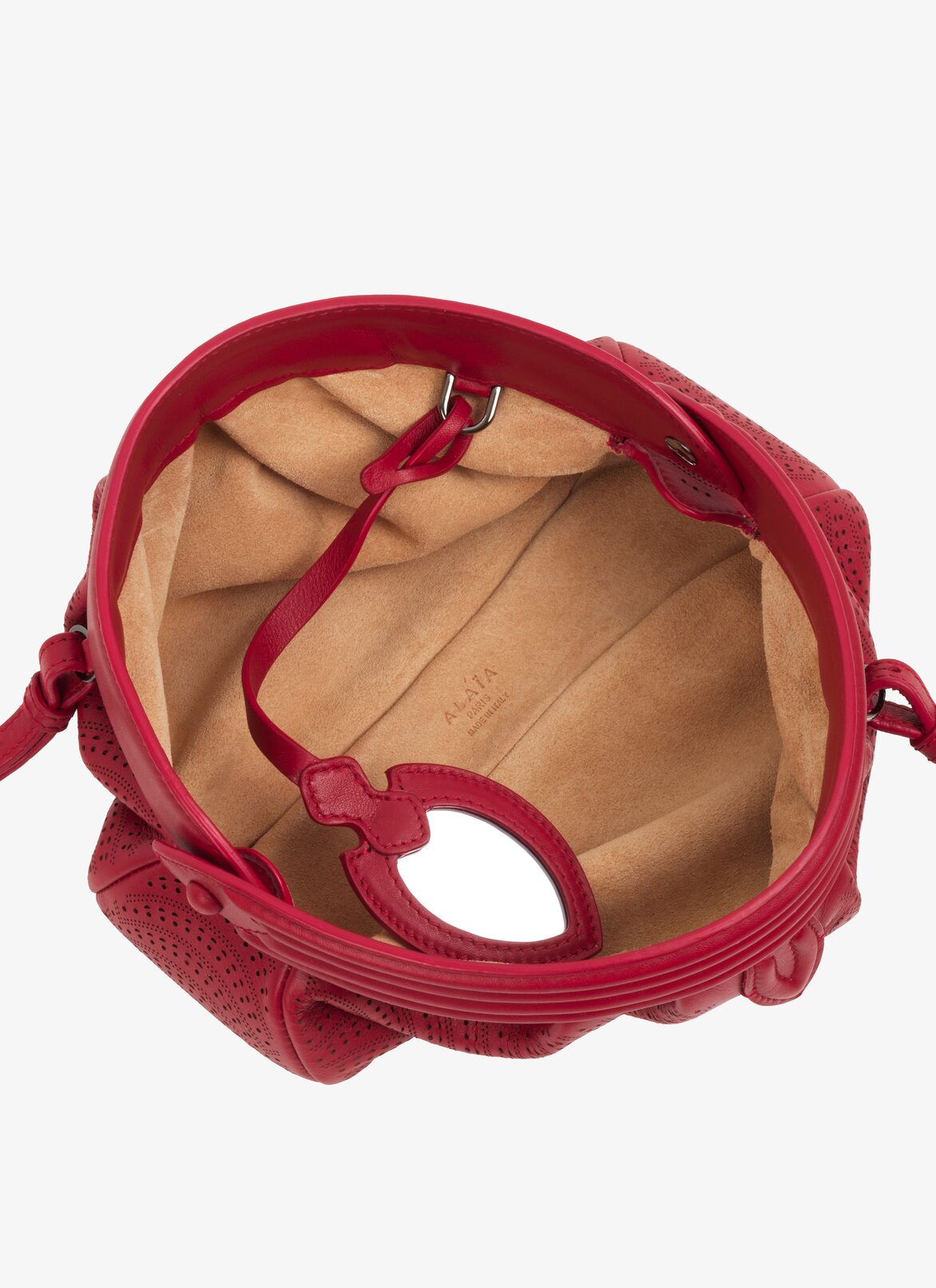 Wallet ALAÏA 래커 레드 WALLET